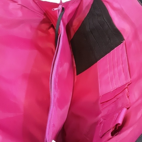 Case Logic Faux Leather Black Tote Purse Large - Picture 6 of 7